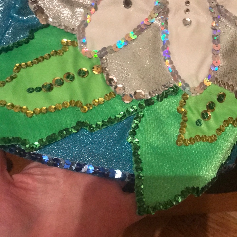 Wet-look spandex fabric - Picture 2 of 2